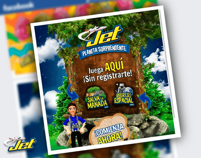 Planeta Sorprendente — Chocolates Jet